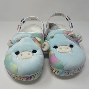 Crocs Squishmallows Classic Clogs - Men 10 Women 12 - Pastel Cow - New